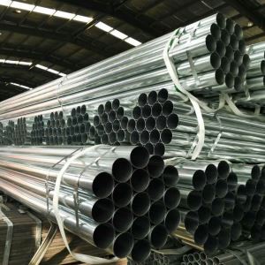Cinkota caurule 2 1/2 collas dobu sekciju tērauda cauruļu fabrika