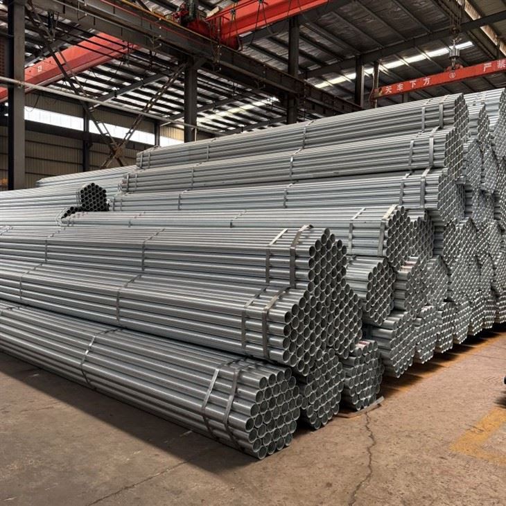 ERW 3 INCH GALVANIZED/BLACK STEEL PIPE - ASTM A53 SCH40 20FT FOR SCAFFOLDING/WATER PIPING factory