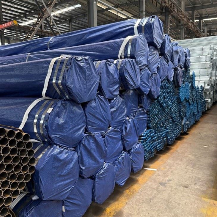 ERW 3 INCH GALVANIZED/BLACK STEEL PIPE - ASTM A53 SCH40 20FT FOR SCAFFOLDING/WATER PIPING high quality